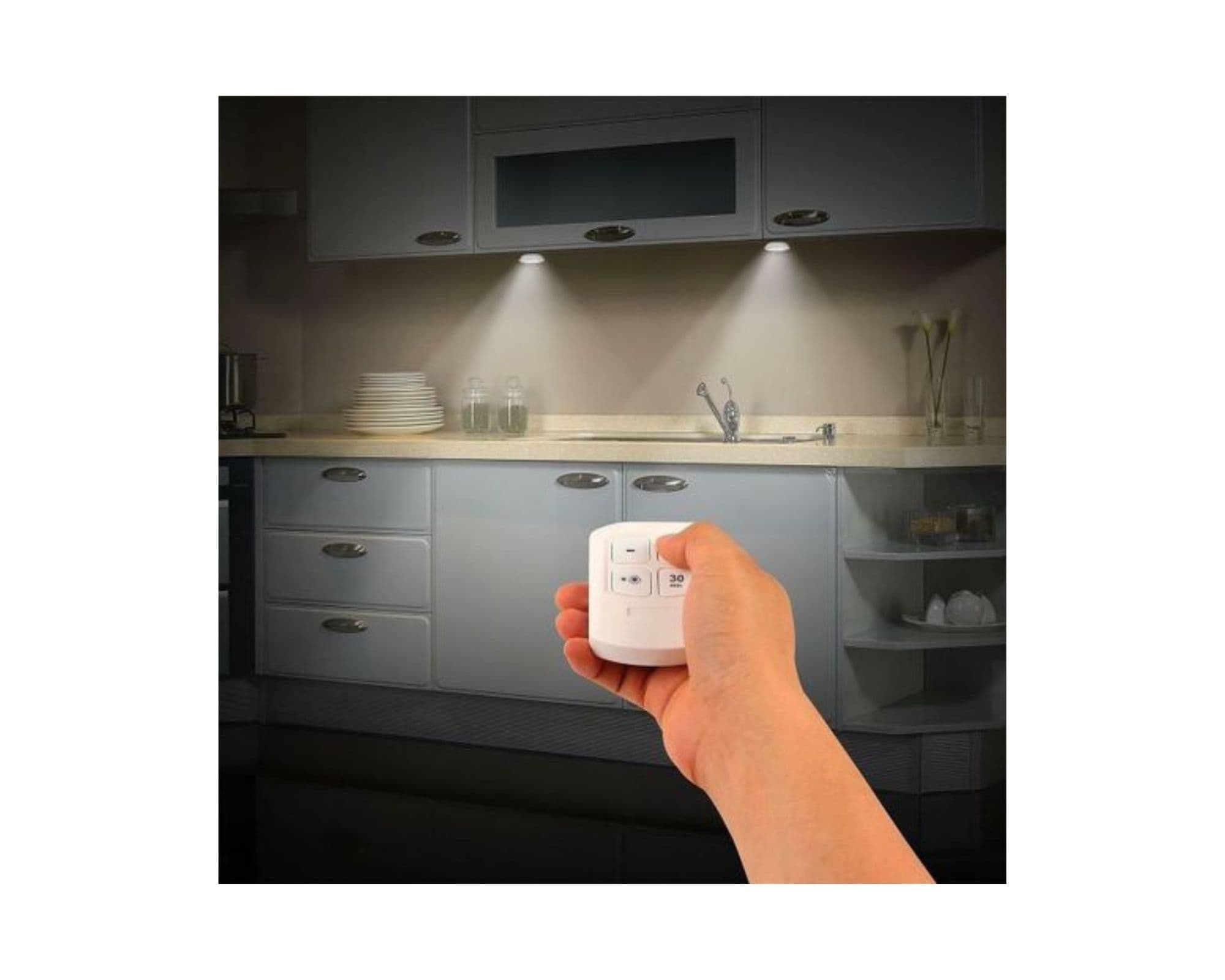 3 Lampes Murales sans Fils à LED avec Télécommande Garantie 1 Mois