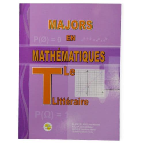 Livre Scolaire Majors en Mathématiques Tle A & SES