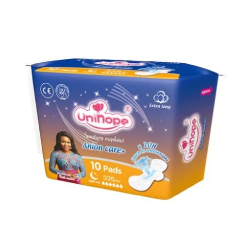 Serviettes hygiéniques UNIHOPE 10PADS