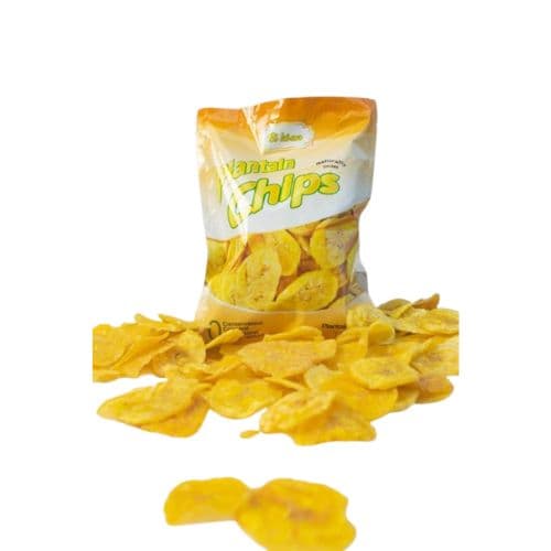 Chips Plantain mûr aromatisée au lait et à la vanille BI KOAN 75g