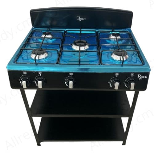 Cuisinière ROCH, RGC-50G5ST-G (B), 5 bruleurs, 50 x 50cm, garantie 6 mois, SAV 1an