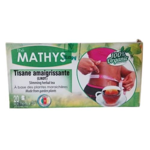 Tisane Amaigrissante MATHYS 20 Sachets 40g