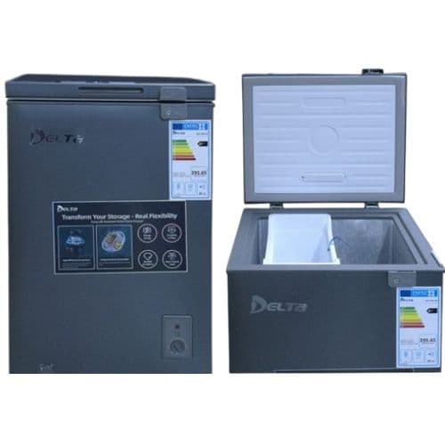 Congélateur Coffre Delta DCF250UB, Classe A++ Froid Statique Et Économique, 250L Garantie 6 mois