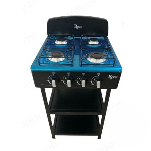 Cuisinière ROCH, RGC-40G4ST-G(B), 4 bruleurs, 40 x 40cm, garantie 6 mois, SAV 1an